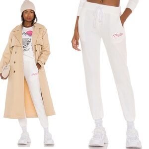 DAYDREAMER X REVOLVE White Ski Club Sweatpants